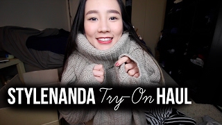 開箱+試穿影片來了!!! Stylenanda Try-on Haul | TheKellyYang