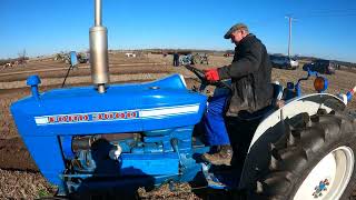 1973 Ford 3000 2.9 Litre 3-Cyl Diesel Tractor (47 HP) with Ransomes Plough