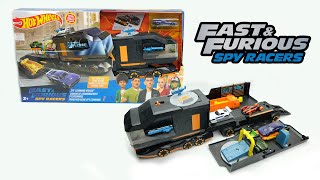 Hot Wheels Fast & Furious Spy Racers Spy Command Hauler! 1st ever Hot Wheels Fast & Furious Playset!