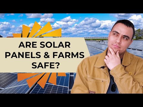 Is living near a solar farm Dangerous?