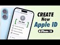How to Create a New Apple ID on iPhone 16’s! [Step-by-Step Setup]