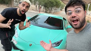 Dubai Billionaire Ki Lamborghini Kitni Achi Hai 😍🤑 ft. Mo Vlogs !!!