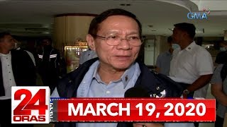 24 Oras Express: March 19, 2020 [HD]