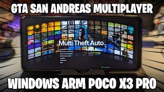 GTA SAN ANDREAS MULTIPLAYER NO CELULAR COM WINDOWS! | GTA SAMP E MTA WINDOWS ARM