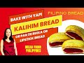 kalihim bread or pan de regla or lipstick bread recipe @bakewithyapi