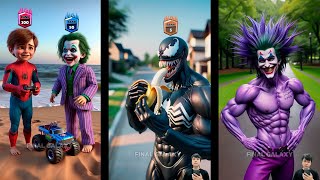 Spiderman | Joker | Captain America | Venom | Avenger heroes #joker #brawlstars #venom #spiderman