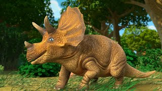 I Am Triceratops | The Dinosaurs Song For Kids | FunForKidsTV Nursery Rhymes & B