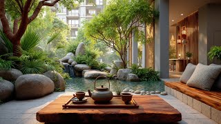 Escape to Serenity 🍀 Relaxing Asian Music & Beautiful Zen Garden Meditation
