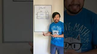 Multiplying using rectangles/area models #math