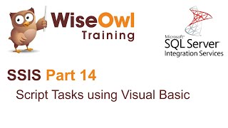 SQL Server Integration Services (SSIS) Part 14 - Script Tasks using Visual Basic
