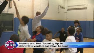PAL, Detroit Pistons team up to form youth basketball program