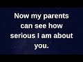 Now my parents can see how serious I am about u......... love messages current thoughts and feelings