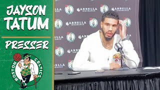 Jayson Tatum On COSTLY Turnover in Celtics Collapse: "It's on me." | Celtics vs Heat