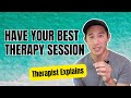 How to Get the Most Out of Therapy! Therapist Explains