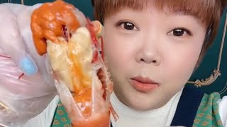 Eating RAW Lobster Brain | ASMR