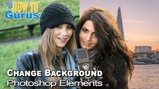 How You Can Use Photoshop Elements Select Subject - Plus Change Background
