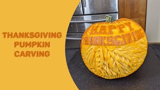 Thanksgiving Pumpkin Carving by Ka Omie
