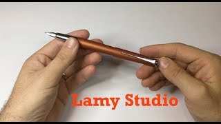Fountain Pen Review: Lamy Studio (Terracotta)