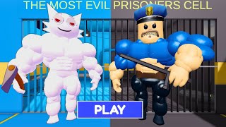 ROBLOX OBBY BATTLE: MUSCLE BARRY VS MUSCLE SPRUNKI? #roblox #obby