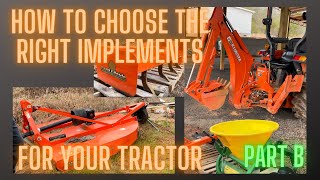 MUST HAVE Landpride attachments for Kubota L3901 Tractor for your Homestead | Getting it Right. | B