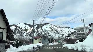 日本福島縣大沼郡金山町-中川（裏磐梯方向、車景正拍）