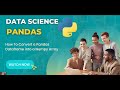 How To Convert A Pandas Dataframe Into a Numpy Array | Dataframe To Array Conversion In Pandas