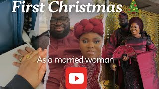 My first Christmas celebration as a married Woman 🎄MERRY CHRISTMAS