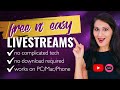 Cara termudah untuk Memulai Livestreaming di YouTube & Facebook - SEMPURNA untuk Pemula!