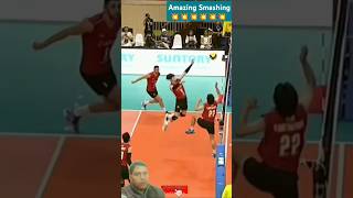 Amazing smashing #volleyball 💥💥 #sports