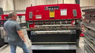 AMADA RG50 55 Ton CNC Up-Acting Hydraulic Press Brake