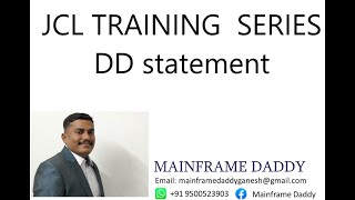 JCL training series part 6 || DD statement || DSN Parameter || DISP Parameter