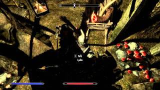 Skyrim Kill Bandit leader.avi