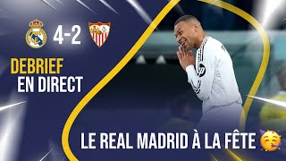 🥳 REAL MADRID 4-2 SÉVILLE : MBAPPÉ, RODRYGO, BRAHIM ET VALVERDE FONT LE SHOW !