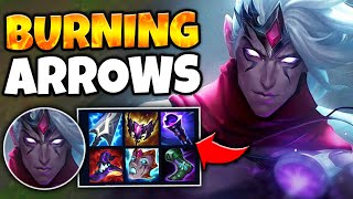 Varus but I'm full AP and can one shot tanks (Arrows deal 3000 damage)