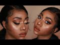 Peachy Makeup for Brown Skin