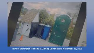 Stonington Planning & Zoning 11-18-2025