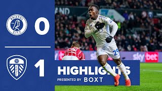 Highlights: Bristol City 0-1 Leeds United | EFL Championship