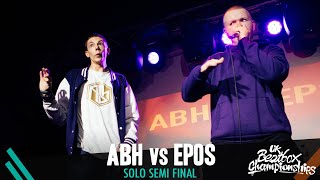 ABH vs Epos | Solo Semi Final | 2019 UK Beatbox Championships