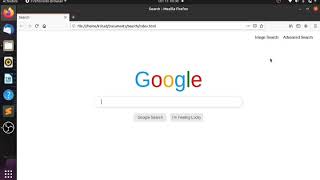 Project0, Web Programming with Python and Javascript - Google search page clone