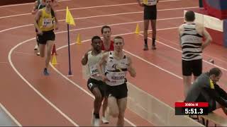 3000 m Final Männer - Hallen SM St.Gallen 2025