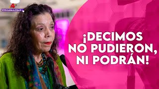 Compañera Rosario Murillo: ¡Decimos no pudieron, ni podrán!