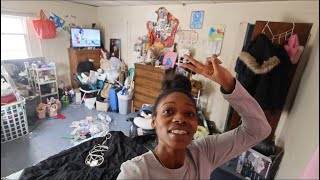 I cleaned my messy room….again 🙄| DEEP CLEANING MY DEPRESSING ROOM (part 2)