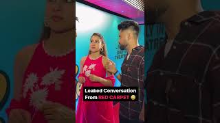 Leaked Conversation from red carpet |  #shorts  | Kushal Mistry | Vicky Kaushal Sara Ali Khan