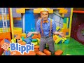 Blippi Visits Uptown Jungle Fun Park! | Fun and Educational Videos for Kids