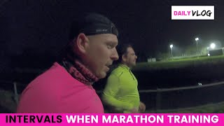 Interval Training For Marathon Runners | Marathon Training Daily Vlog
