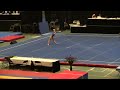 madeline mclellan 2016 canadian championships floor aa