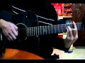 Lady gaga - Paparazzi acoustic cover by KuanSteve (with chords)