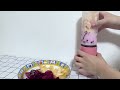 火龍果蘋果牛奶 dragon fruit and apple milkshake｜天然美容排毒早餐｜頹人學整嘢食