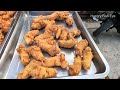 crispy fried chicken filipino street food manila philippines