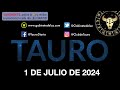 Horóscopo Diario - Tauro - 1 de Julio de 2024.